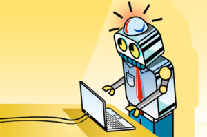 Demeurez en ligne, un conseiller-robot vous répondra sous peu