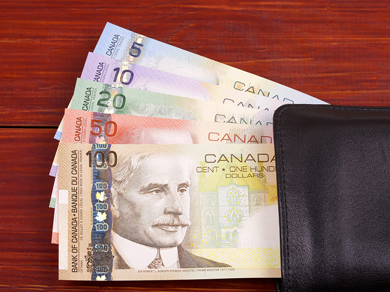 Billets de banque du Canada.