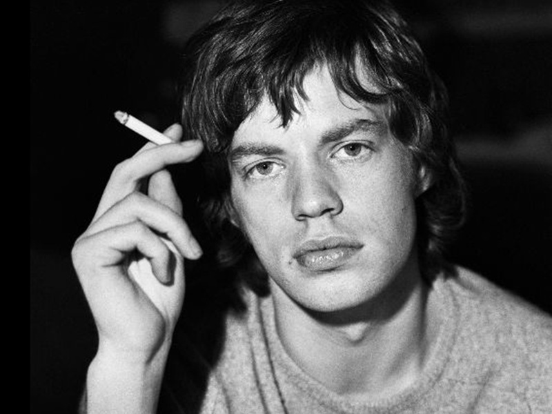 Mick Jagger en juin 1965, lors d'une visite en Finlande.