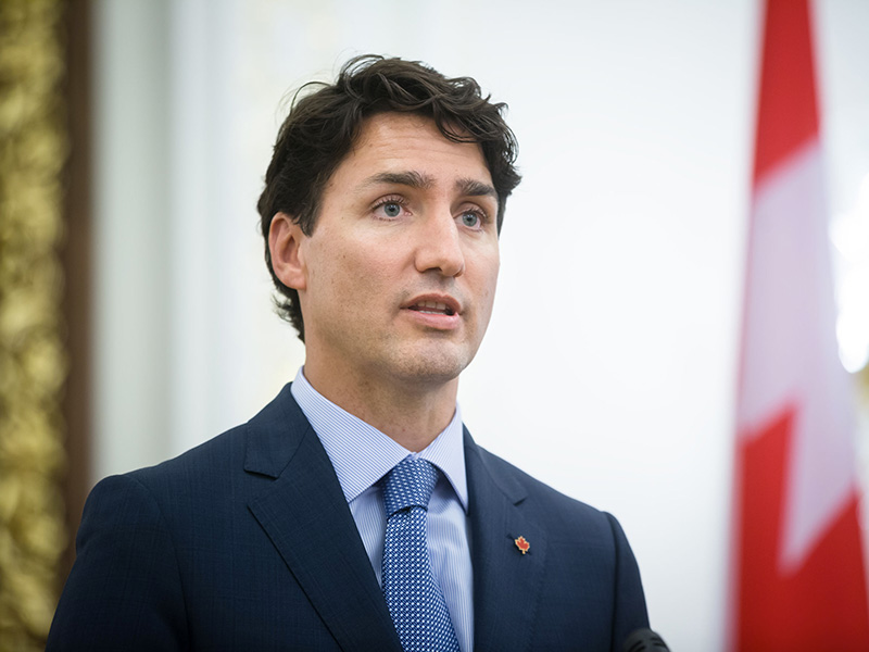 Le Premier ministre du Canada, Justin Trudeau.