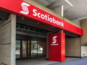 Profit en baisse à la Banque Scotia